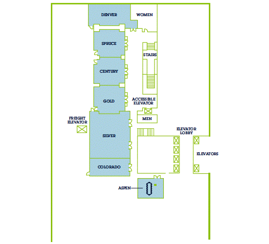 tower building mezzanine level floor plan